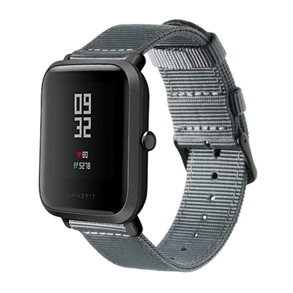Серый Сменный ремешок Eastar для Xiaomi huami Amazfit, умные часы, молодежная версия, Bip BIT PACE Lite, ремешок, фитнес-браслет - Цвет ремешка: Серый