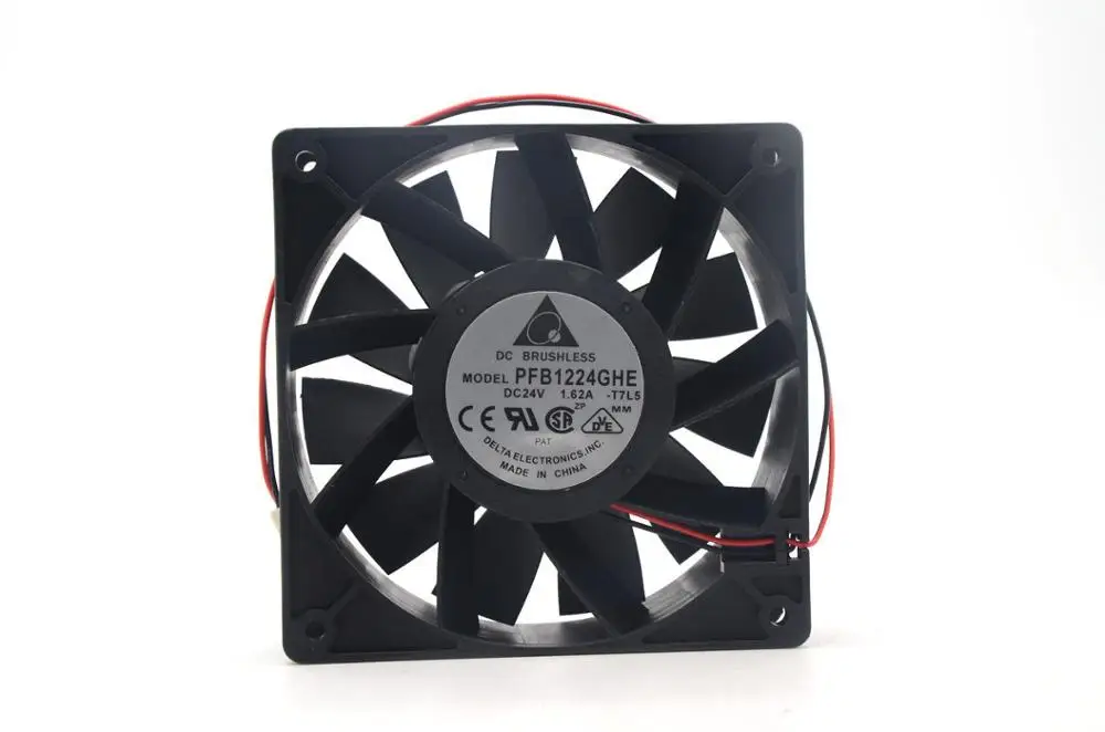 Для delta PFB1224GHE 12038 24V 1.62A 12 см 4800PRM 217.79CFM Частотный вентилятор преобразователя|fan