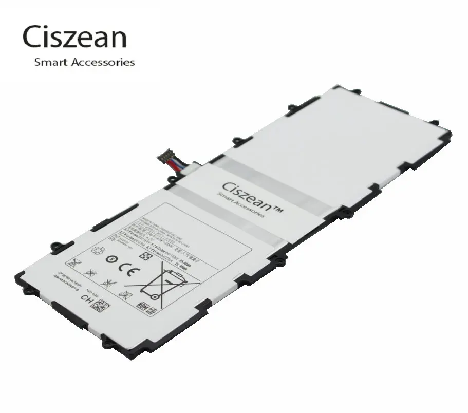Сменный аккумулятор для Samsung Galaxy Tablet Tab 2 Note 10. 0 P5100 P5110 P7500 P7510 N8000 N8010 шт. 7000 мАч
