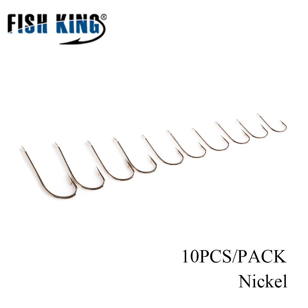 FISH KING 50 шт., рыболовный крючок с колючей спинкой, японская приманка, держатель, рыболовные крючки для ловли карпа, Anzol, рыболовные снасти