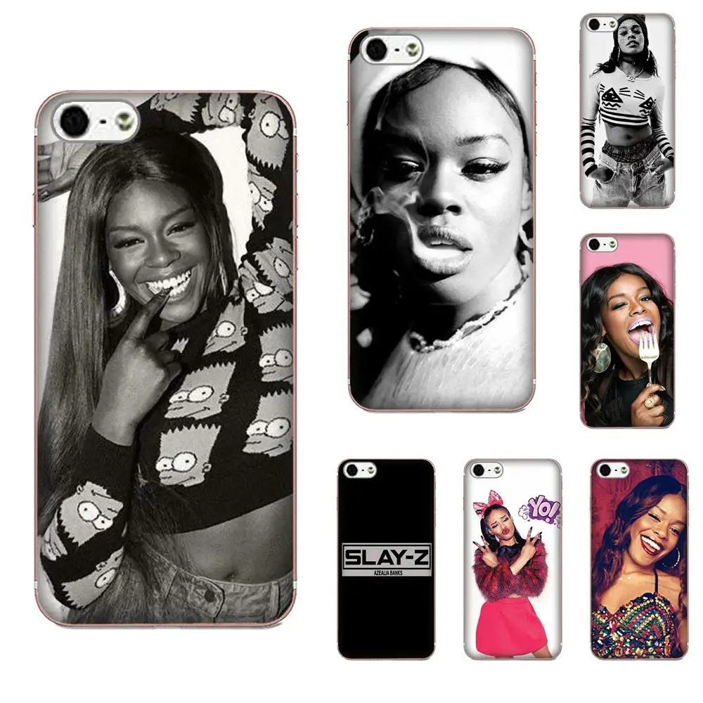 Для Galaxy A3 A5 A7 On5 On7 2015 2016 2017 Grand Alpha G850 Core2 Prime S2 I9082 мягкий с рисунками из ТПУ Azealia Banks |