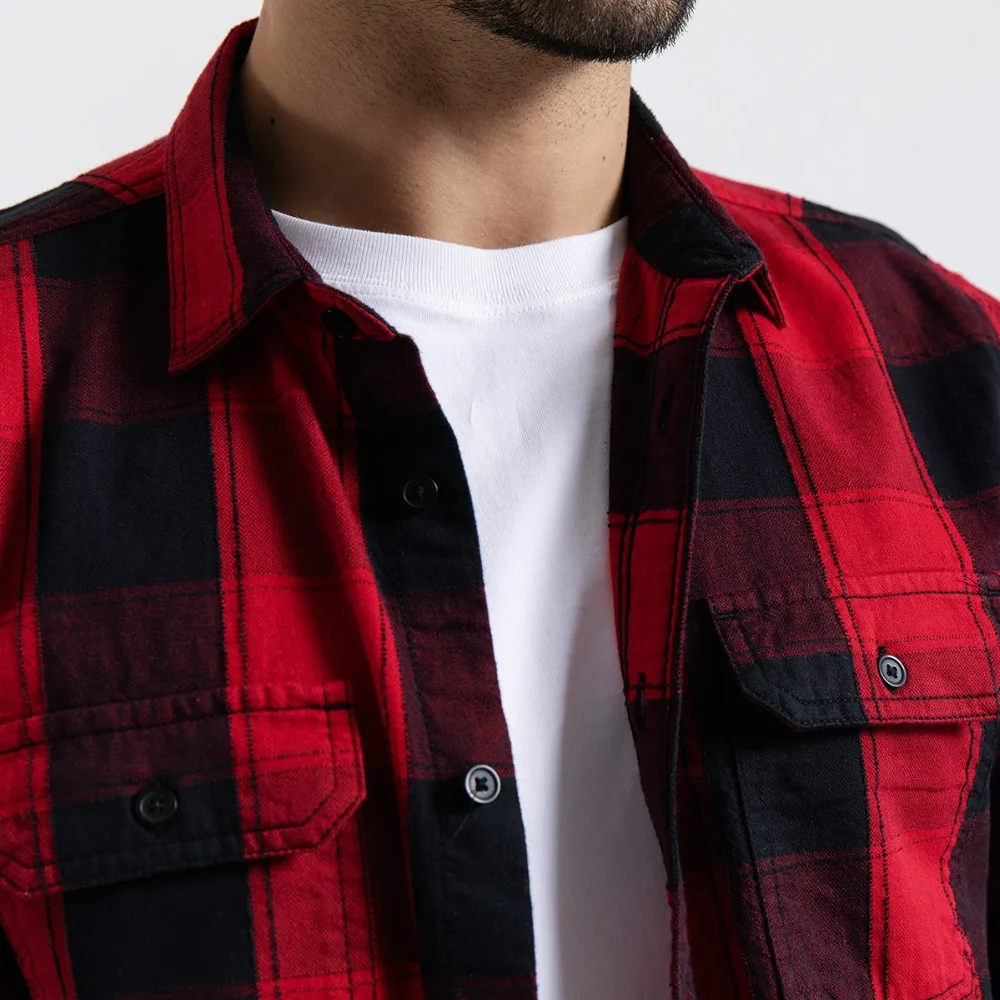 Мужская рубашка с длинными рукавами SIMWOOD модная повседневная приталенная