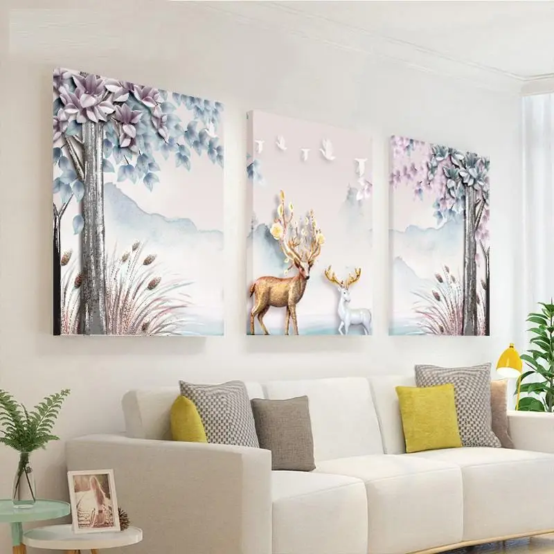Op Nummer Cuadro Para El Quadro Schilderij настенная художественная картина постер и печать