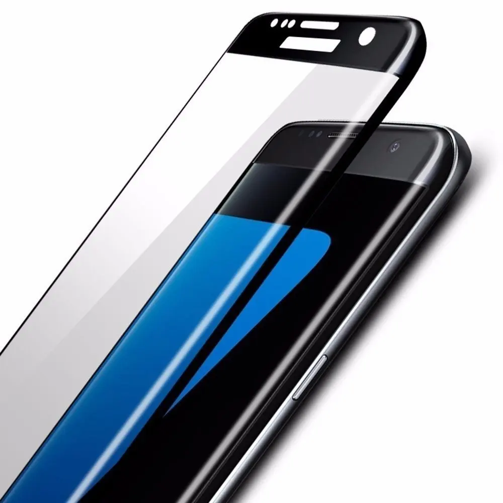 Suntaiho полное 3D изогнутое Закаленное стекло пленка для Samsung Galaxy S7 Edge 9H Передняя