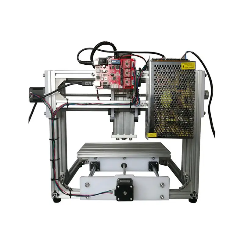 DIY мини-гравировальный станок с ЧПУ 3018C лазерная гравировка фрезерный PCB/ПВХ по