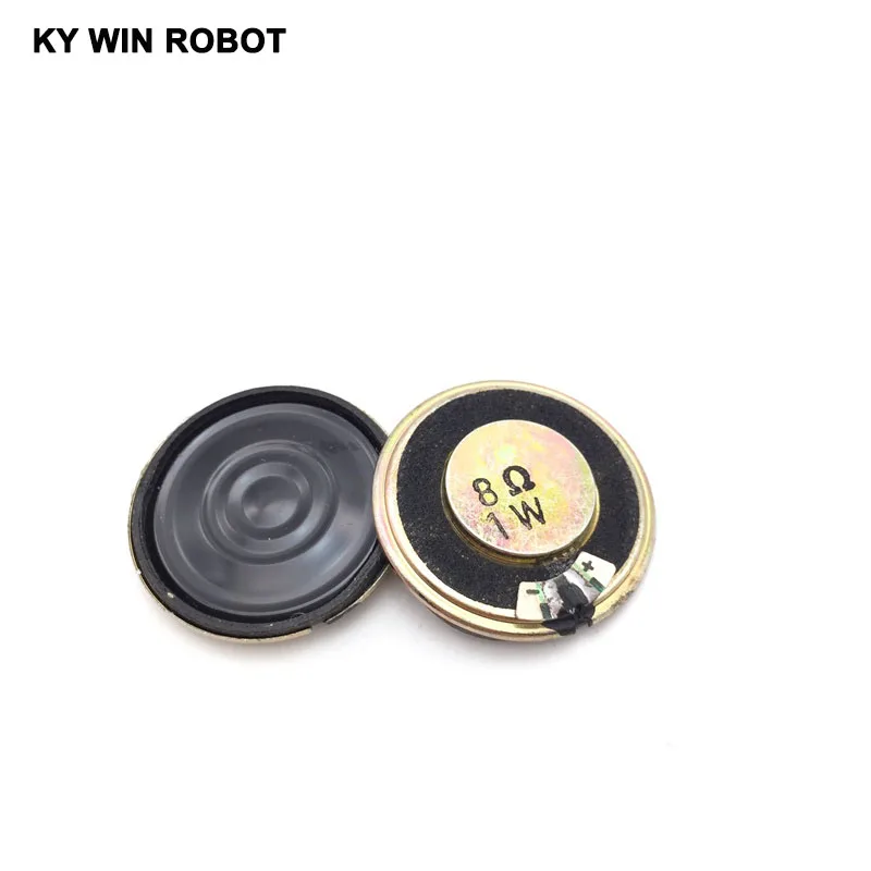 5pcs/lot New Ultra-thin Mini speaker 8 ohms 1 watt 1W 8R Diameter 30MM 3CM thickness 5MM | Электронные компоненты и