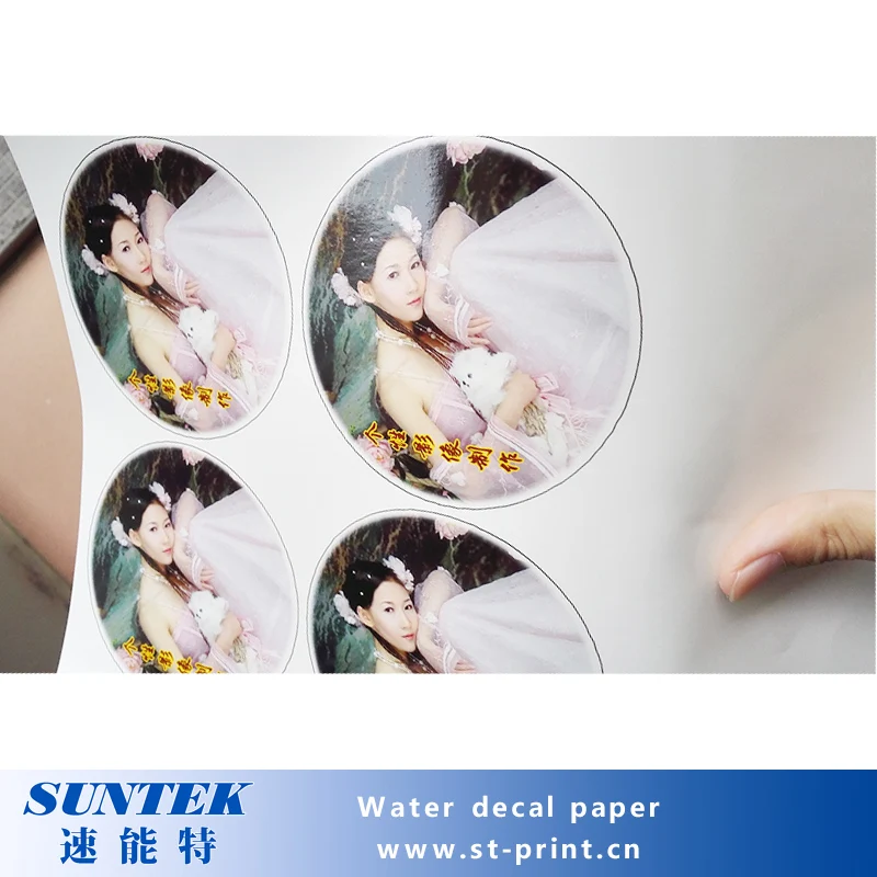 100 листов А4 прозрачная водная струйная бумага для переноса воды переводная