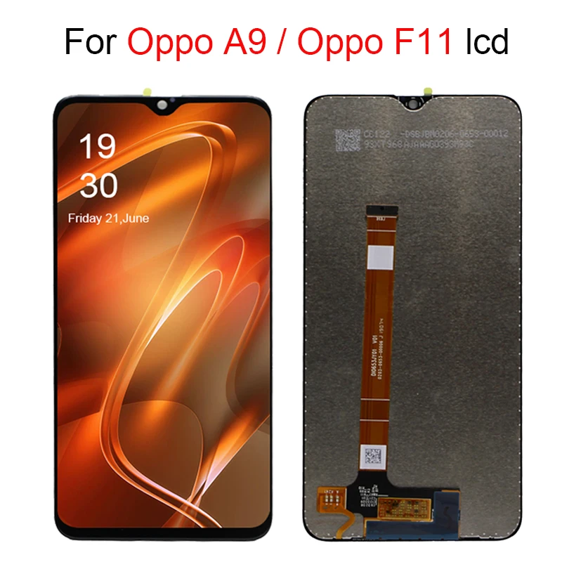 ЖК дисплей для OPPO A9 / F11 с сенсорной панелью дигитайзер датчик в сборе 100% тест A9/F11 +
