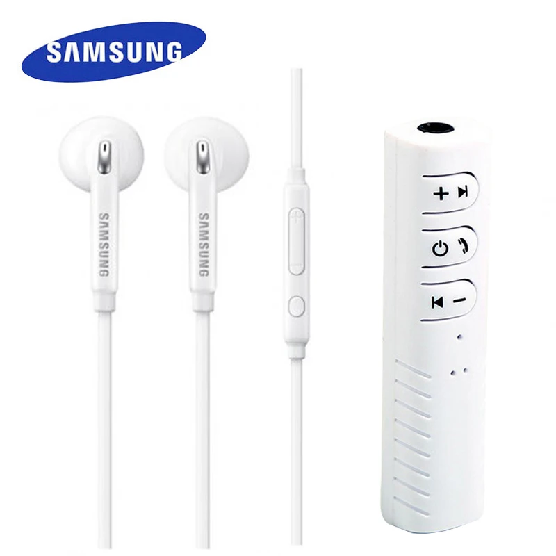 Plus adapter white samsung наушники eo-eg920bw с Беспроводной bluetooth адаптер для xiaomi note1/2/3 rednote1/2/3/4 Galaxy S3/S4/S5 S6 S7 край - Цвет: Plus adapter white