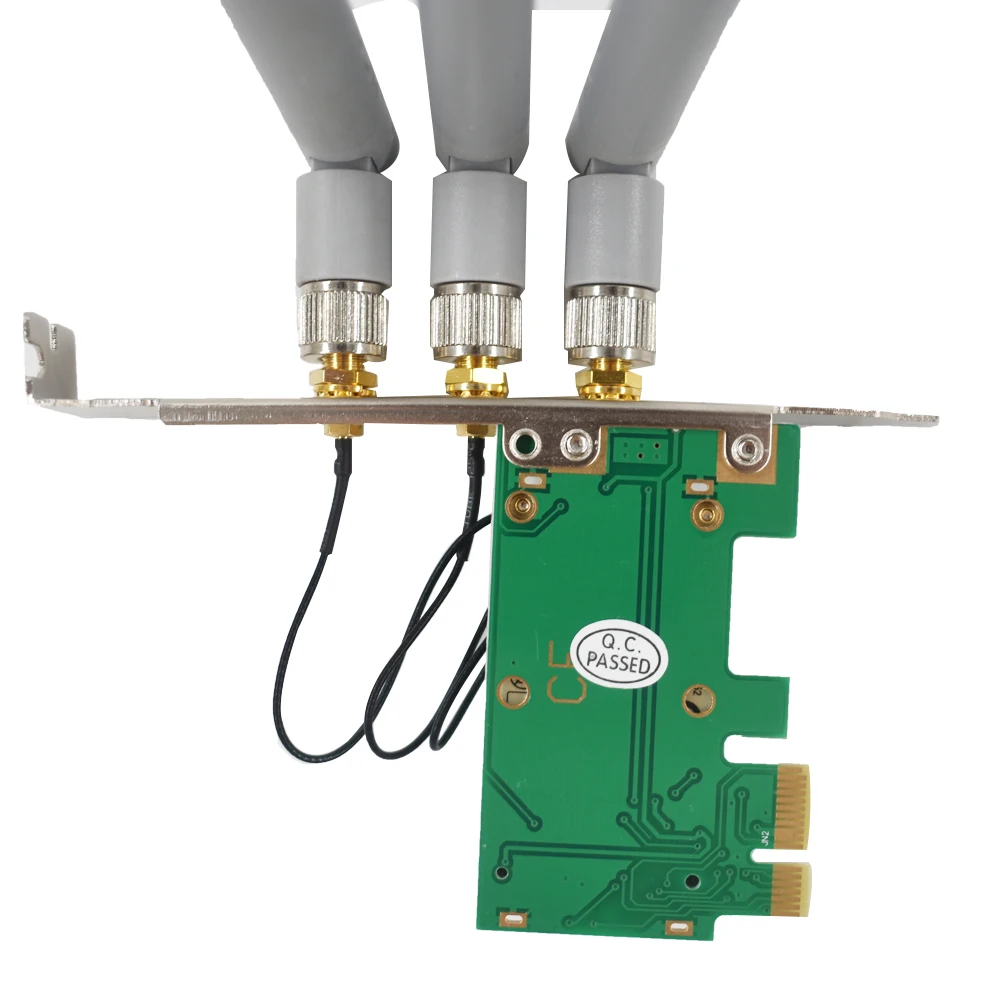 

NEW 450Mbps PCI -E WiFi wireless Card Adapter Antennas for Desktop Laptop PC
