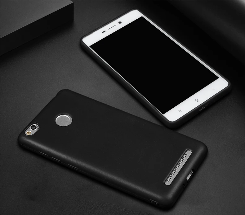 Для Xiaomi Redmi 3 s Чехол 5 0 дюймов всего тела матовый Силиконовый мягкий чехол для Pro S