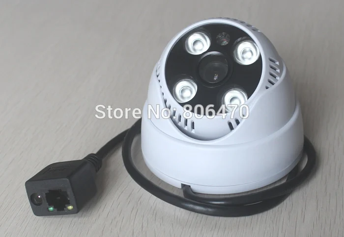 1.0Megapixel Security Network HD 1.0MP IP Camera Onvif IR-Cut P2P Function 4Pcs Array Dome Indoor Home IR System | Безопасность и