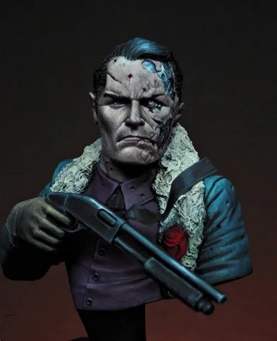 Масштаб 1/16 Смола Бюст Schwarzenegger набор для сборки фигурки модель бесплатная