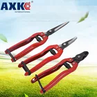 Садовые ножницы для обрезки, ножницы из высокоуглеродистой стали, инструмент бонсай для прививки фруктовых деревьев, цветов, секатор ветвей, триммер, садовые инструменты