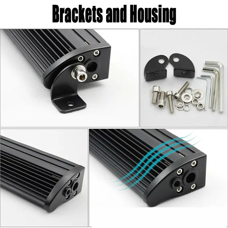 Однорядный светодиодный прожектор 150 Вт 32 дюйма белый янтарный желтый свет