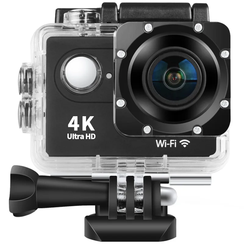 Спортивная экшн видеокамера H9 4K HD 170 автомобильная камера DV не ночного видения Wi Fi