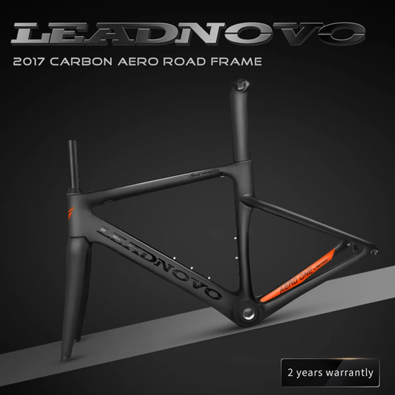 black yellow Leadnovo MTB карбоновый дорожный каркас Механическая велосипедная рама карбоновая дорожная рама+ вилка+ подседельный штырь+ гарнитура углеродный дорожный велосипед - Цвет: black yellow