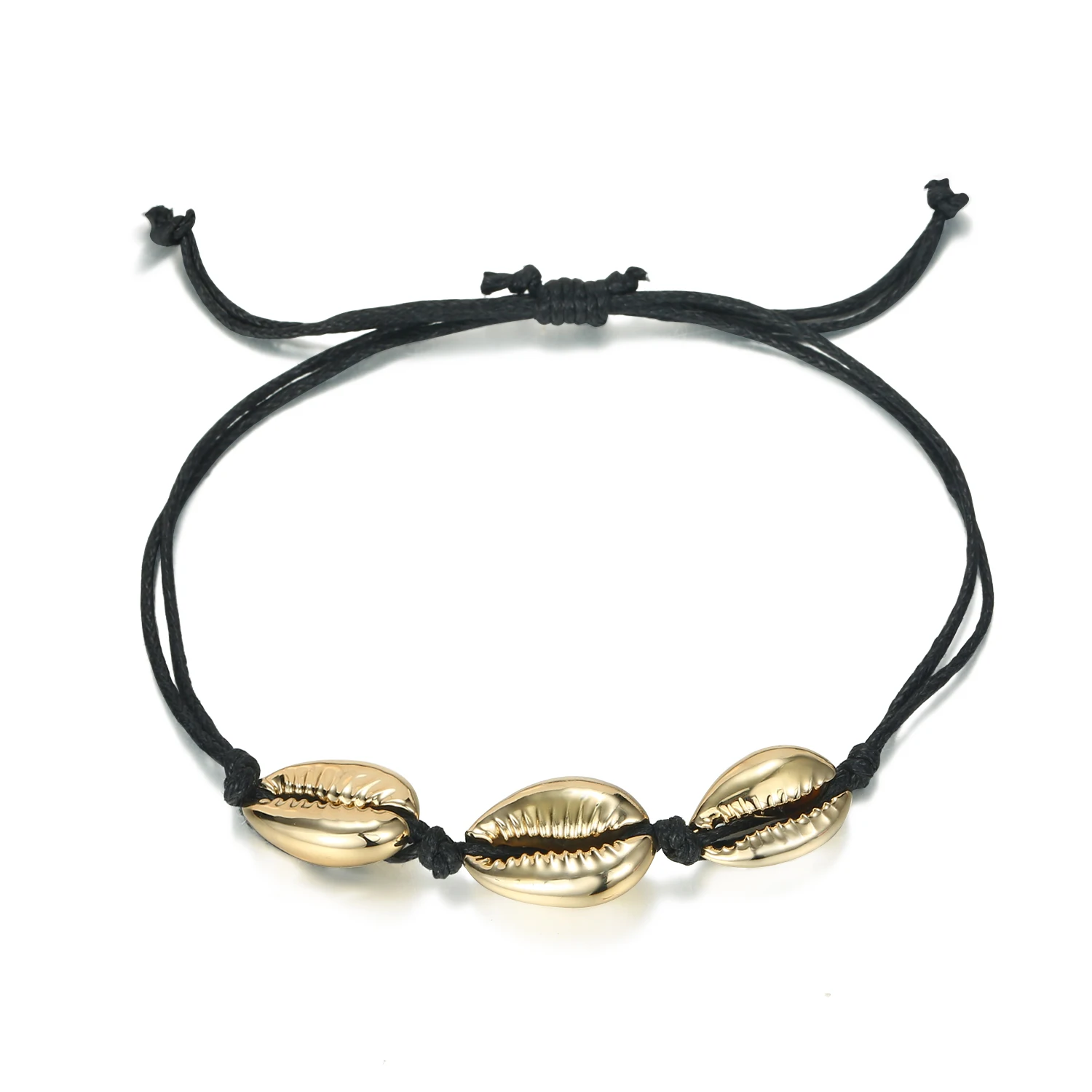 1 шт. модные регулируемые браслеты из ракушек женские нежные ручной работы