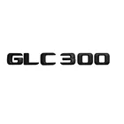 Значок-эмблема для багажника Mercedes Benz GLC300 Class GLC300, матовый черный, 300 дюйма
