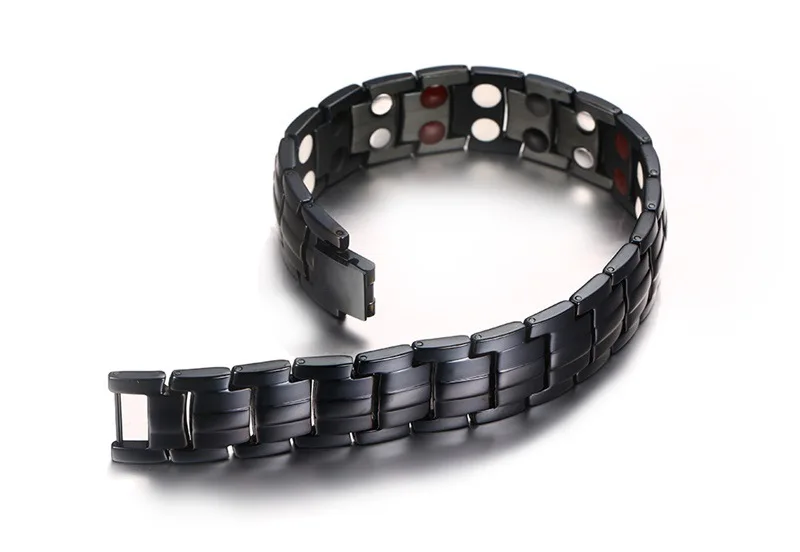 Горячая Продажа! браслет покрытием titanium нержавеющая сталь покрытие черный с