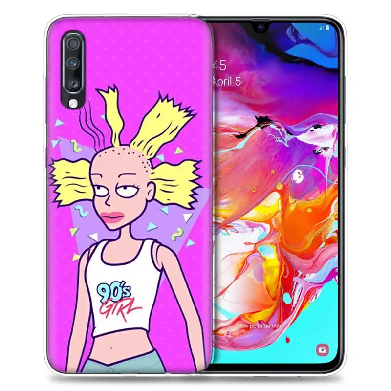 Rugrats удивительные чехол для samsung Galaxy A50 A70 A80 A60 A40 A30 A20 A10 M30 M20 M10 A6 A8 плюс A5 A7 A9 силиконовый чехол для телефона