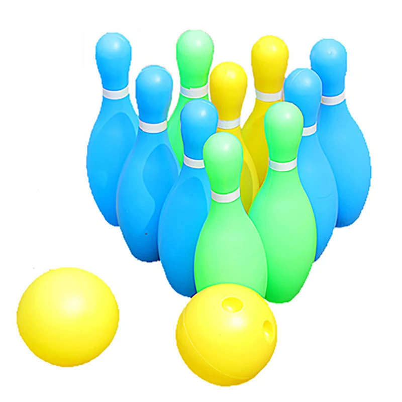

1set Bowling Ball Game Set Child Creative Sports Toys Kids Early Intelligence Gift