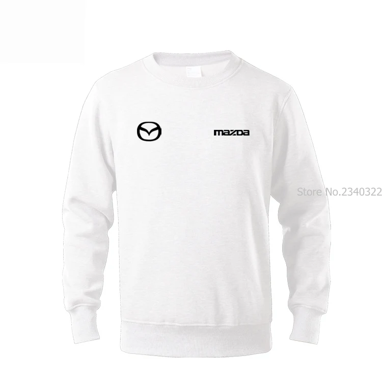2 Длинный рукав mazda Толстовка для мужчин осень зима Повседневный пуловер Толстовка пальто - Цвет: 2
