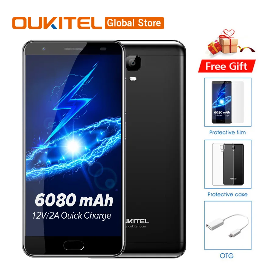 Оригинальный Oukitel K6000 Plus 4G LTE мобильный телефон MTK6750T Octa Core 5 &quotFHD 1920x1080 4 Гб RAM 64 ROM 16