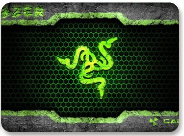 Free shipping Razer mouse pad gaming mat 320*240*3mm locking edge speed version for sc2 wow dota 2 lol cs