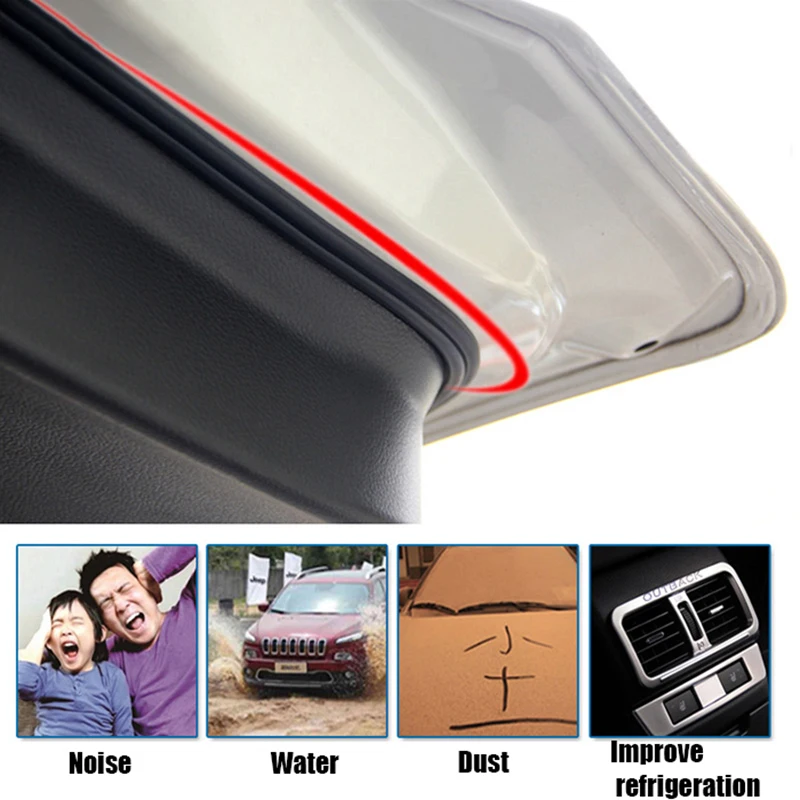 B-образные резиновые уплотнительные полосы для края автомобильной двери