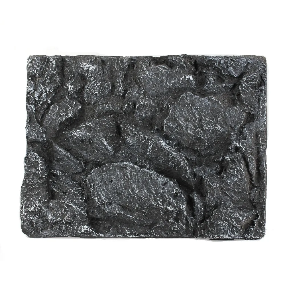 Искусственный Ландшафтный фон с изображением камня Ящерица Геккон Рыба животное