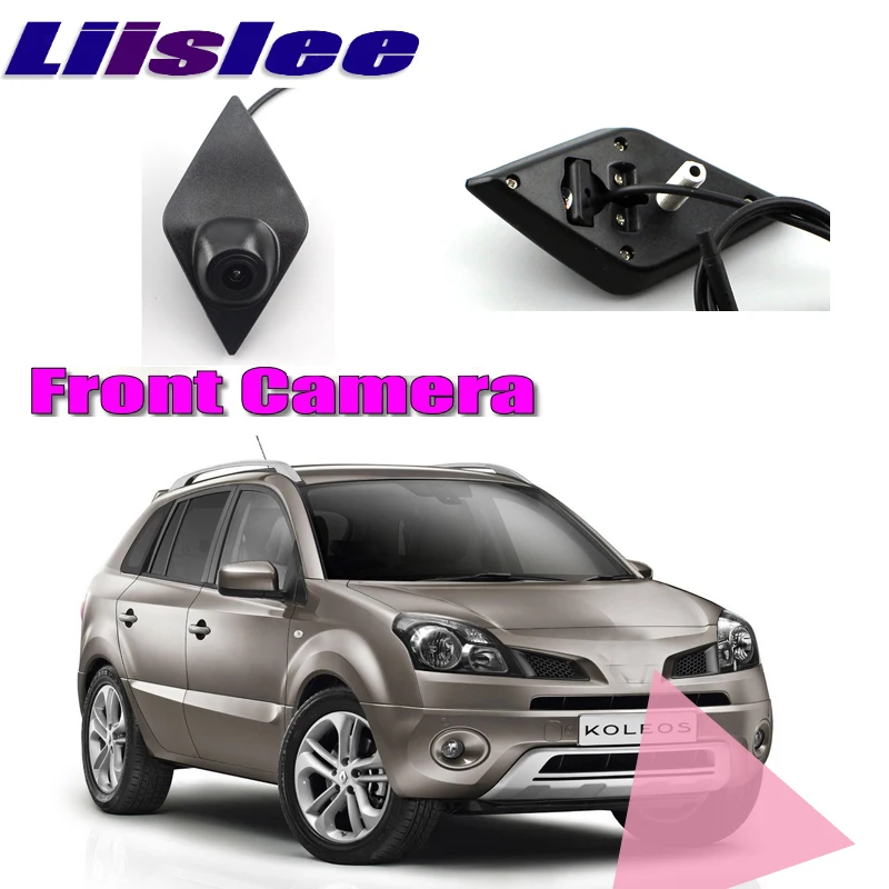 Передняя камера LiisLee для автомобиля передняя решетка логотип Renault Koleos 2007-2018