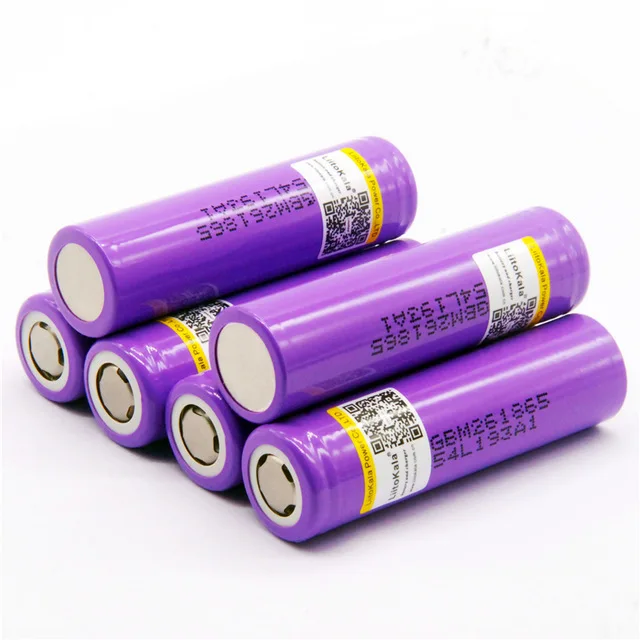 LiitoKala 100% original para LG M26 10A ICR18650 m26 2600 mah 18650 3.7 v carga Mobile power battery e-cigarette | Электроника