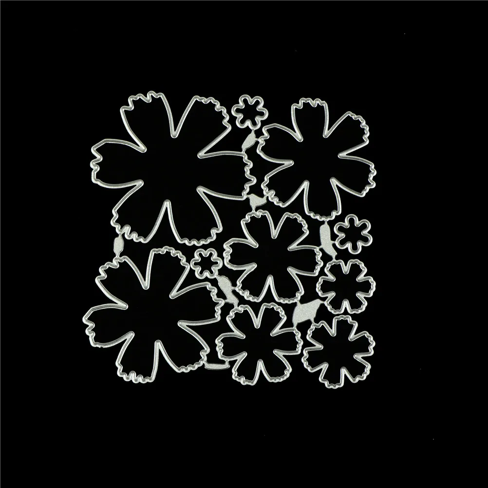

Metal stencils Flowers Stencils DIY Scrapbooking Album Paper Cards Decor Crafts Embossing Templates Drafting Supplies