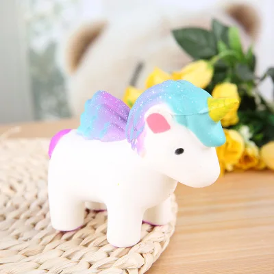 Стиль Squish антистресс игрушки Jumbo Squishy Единорог торт панда еда животных медленный рост Squeeze игрушки для детей - Цвет: No.3