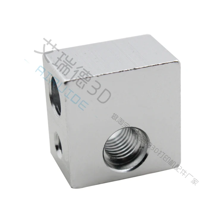 SWMAKER MK10 экструзионный набор hotend сборка M7 сопло алюминиевый блок 0 4 мм