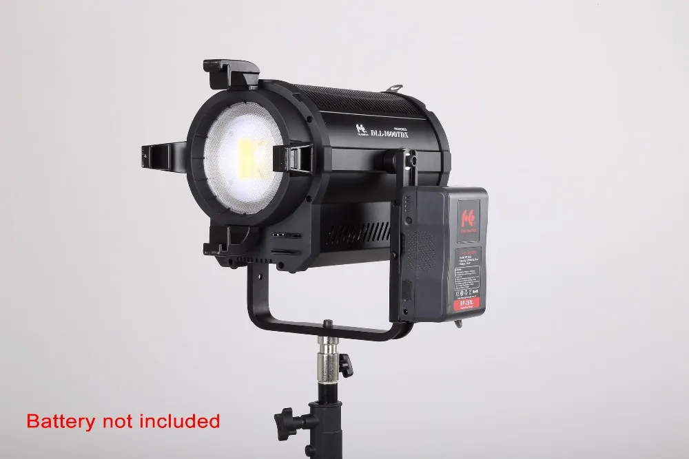 Falcon Eyes 160W LED Fresnel Light DLL-1600TDX Ra95 3000K-8000K DMX V-lock Plate | Электроника