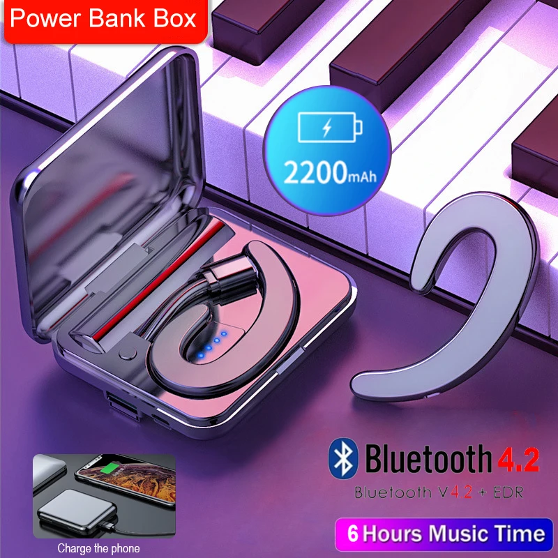 Bluetooth наушники водонепроницаемые беспроводные свободные руки гарнитура с HD