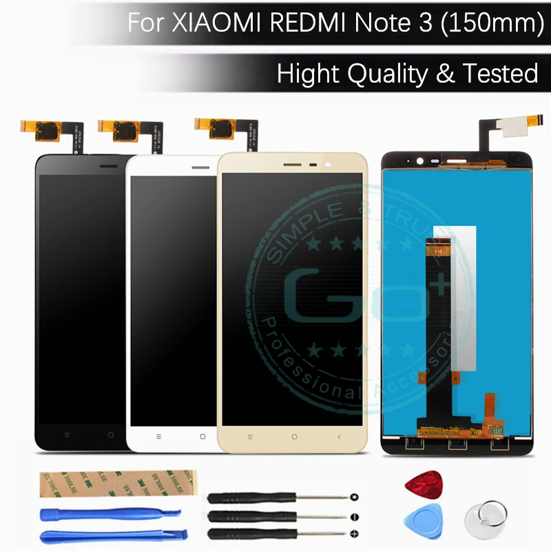 Redmi Note 3 Pro ЖК экран Сенсорная панель дисплей дигитайзер для Xiaomi в сборе запасные