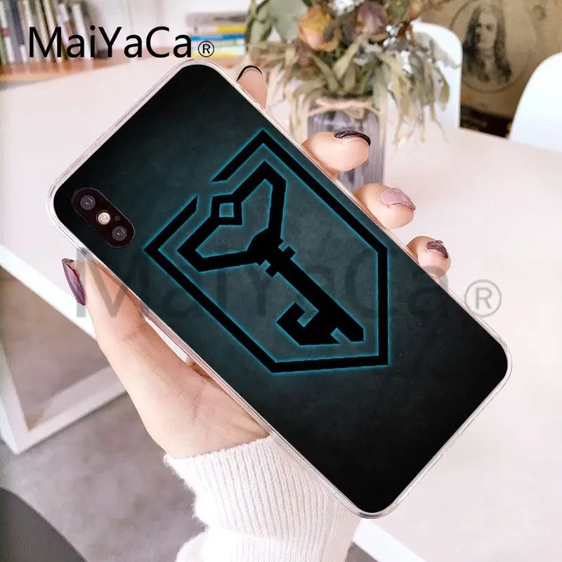 Цифровой Камуфляжный чехол MaiYaCa для Apple iphone X и 8 8plus 7 7plus 6s Plus 5 5s 5c XS