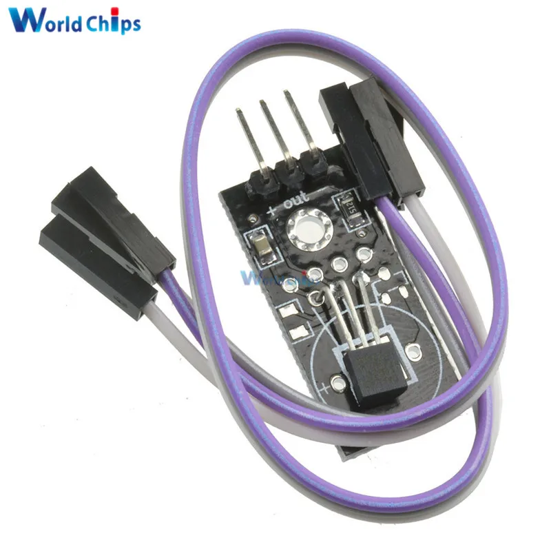 Цифровой модуль обнаружения температуры DS18B20 датчика плата для Arduino DC 5V Dupont
