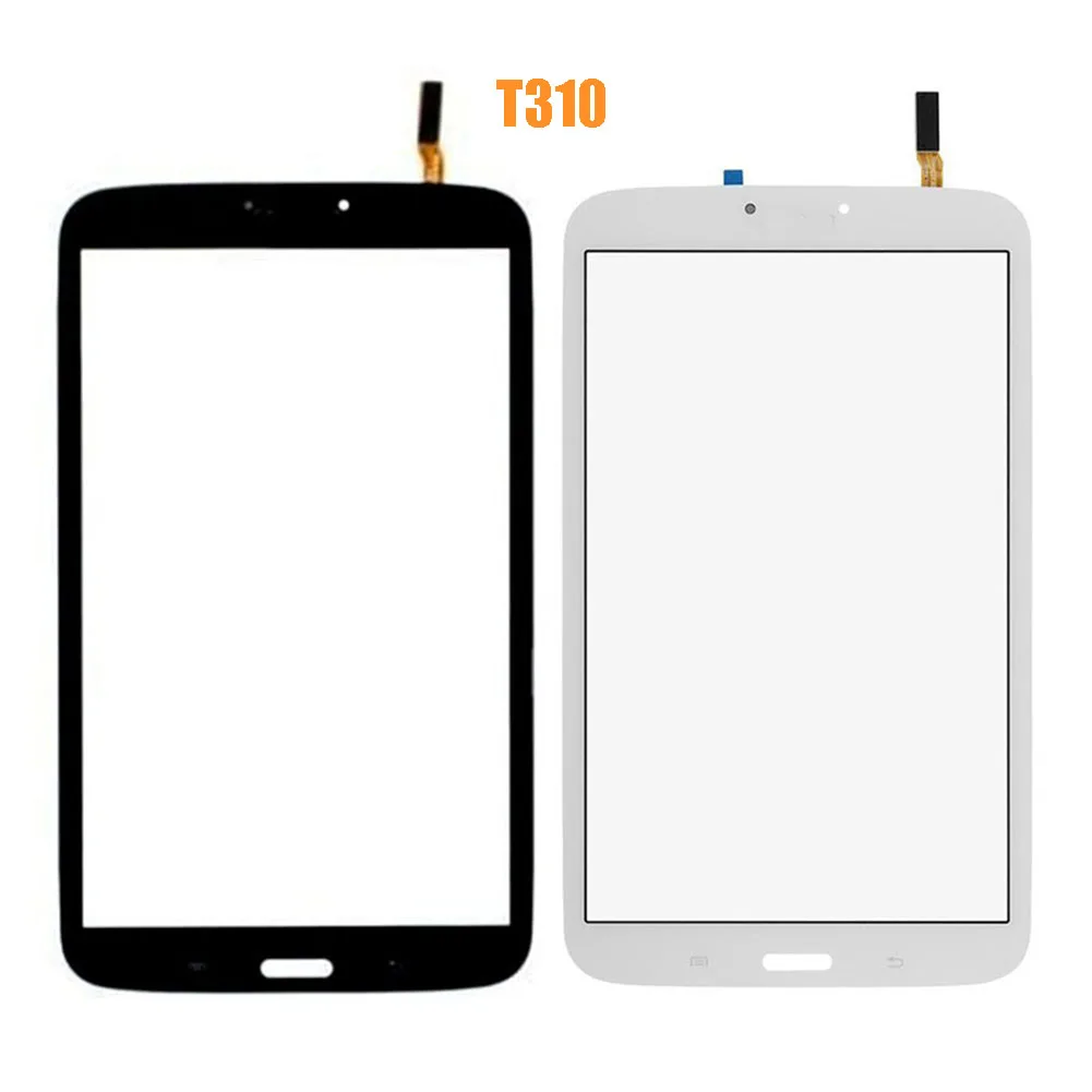 SM T310 T311 спереди Панель для Samsung Galaxy Tab 3 8,0 SM-T310 SMT-311 Сенсорный экран планшета Сенсор Запчасти с ящик для инструментов