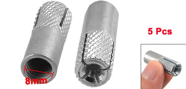 Удлиненный металлический винт M8 с резьбой 5 штук|bolt supplier|bolt claspm8 nut |