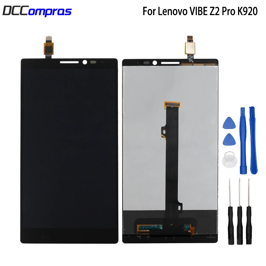 Для lenovo VIBE Z2 Pro K920 ЖК дисплей сенсорный экран в сборе телефон запчасти для
