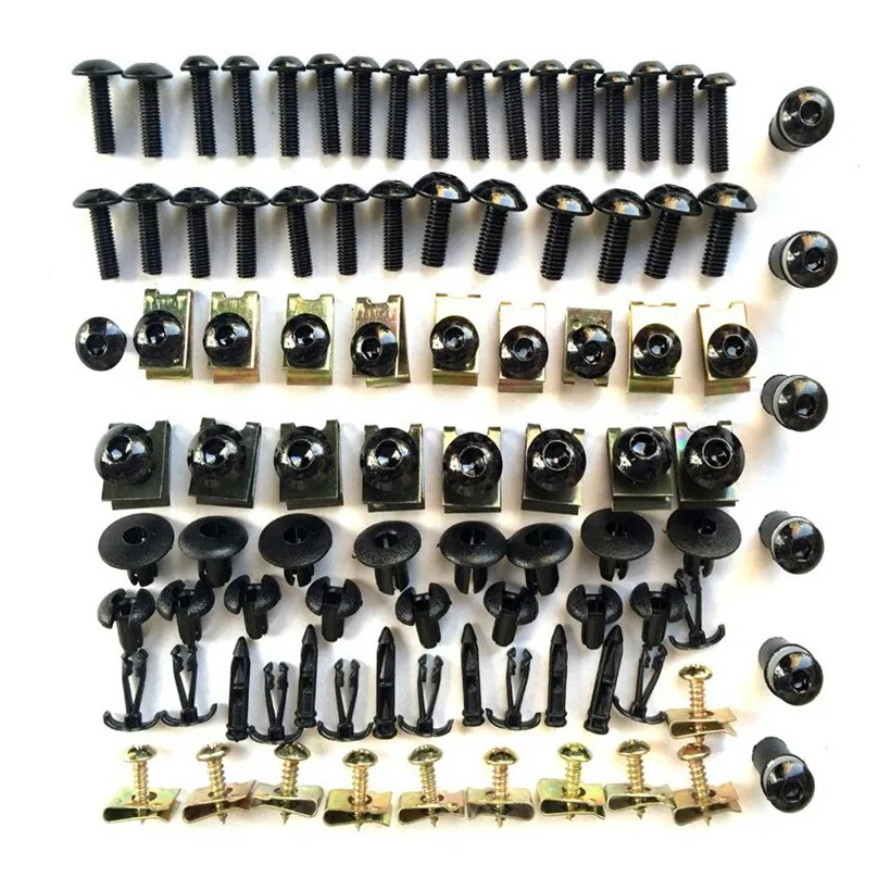 Stainless Steel Complete Black Fairing Bolt Kit GSXR750 2004 2005 Body Screws for Suzuki GSXR 600 750 04 05 GSXR600 K4 | Автомобили и