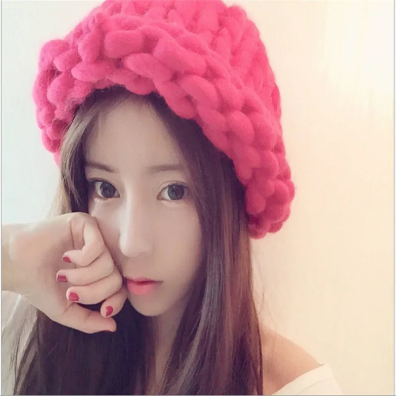 Горячая Распродажа 500 г в партии плотная пряжа из натуральной шерсти вязаные