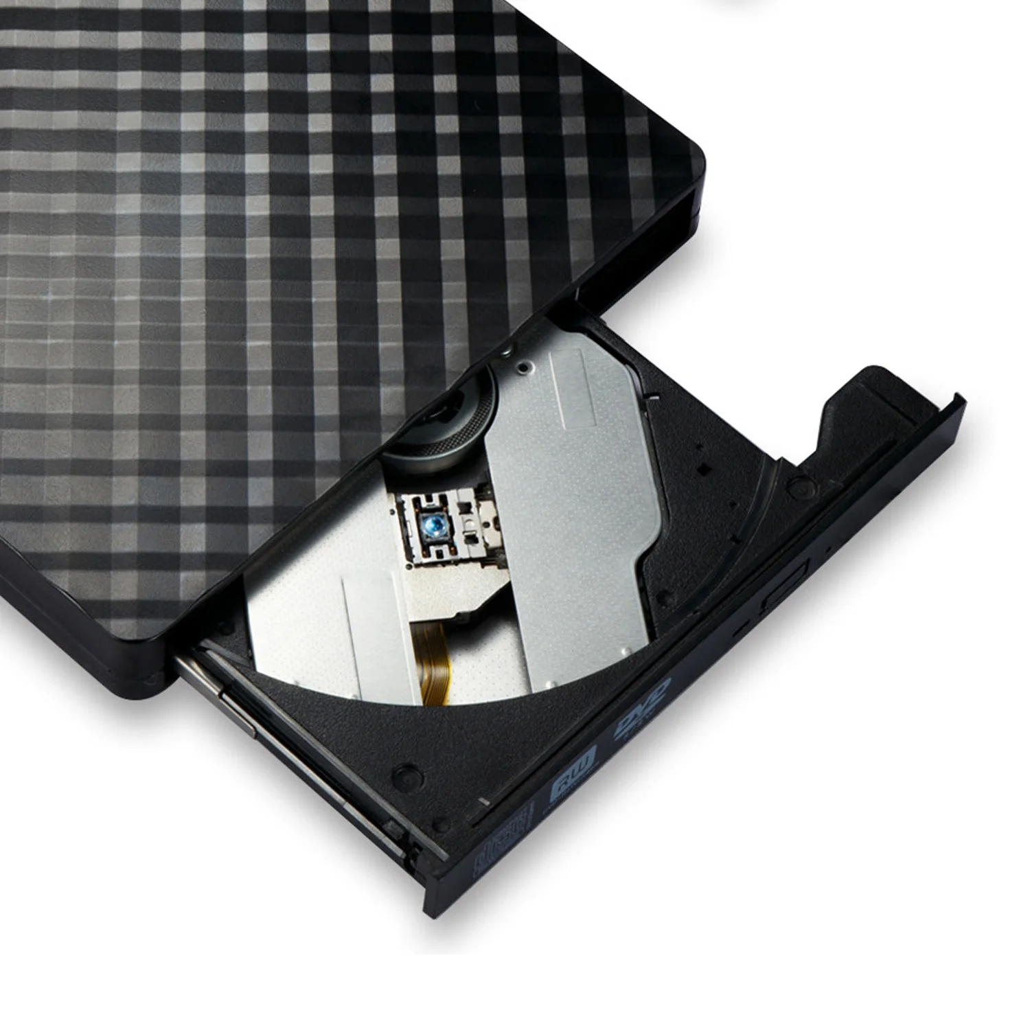 Ультра-тонкий CD DVD плеер Внешний USB 3,0 CD DVD Rom писатель Rewriter горелки плеер передачи данных для Macbook ноутбука ПК