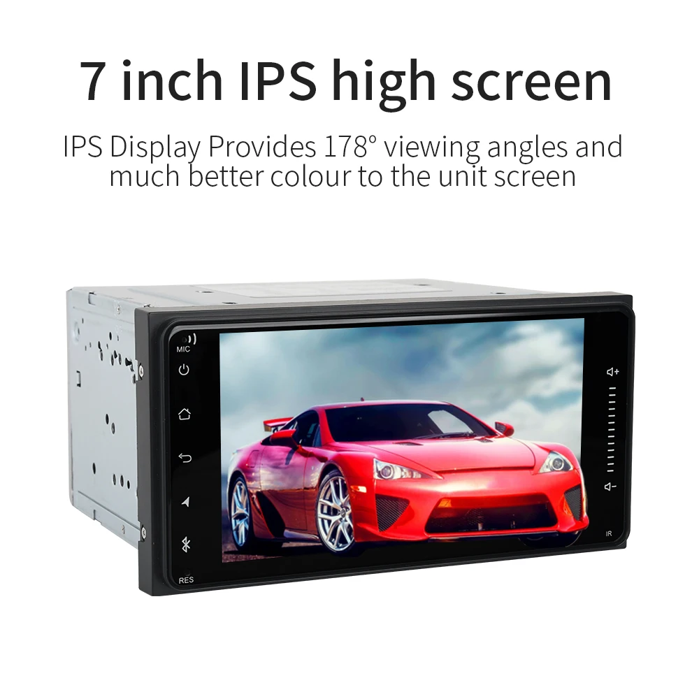 Dasaita " Android 9,0 Автомобильный gps радио плеер для Toyota Corolla Camry Prado RAV4 Hilux с восьмиядерным 4 Гб+ 32 ГБ авто мультимедиа