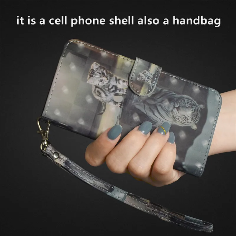 

Wekays Cover For Coque XiaoMi RedMi 6 Pro Cute Cartoon Cat 3D Leather Flip Fundas Case For XiaoMi RedMi 6A Cover Case Mi A2 Lite