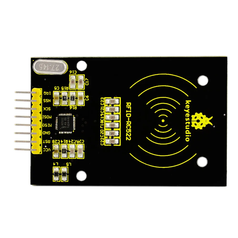 Keyestudio MFRC522( чип) комплект RFID модуль+ IC карта+ брелоки для Arduino UNO R3 MEGA 2560